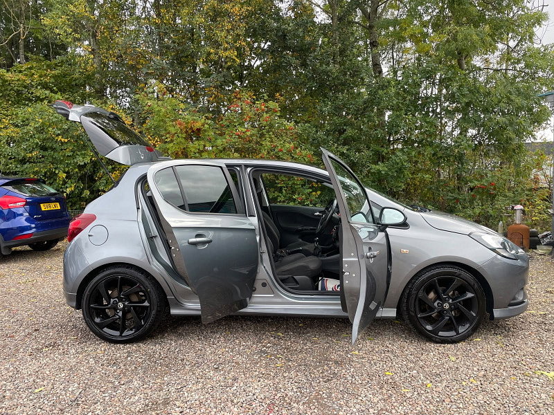 Vauxhall Corsa 1.4i ecoTEC SRi VX Line Nav Black Hatchback 5dr Petrol Manual Euro 6 (90 ps)