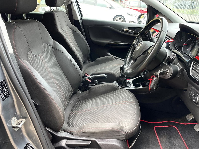 Vauxhall Corsa 1.4i ecoTEC SRi VX Line Nav Black Hatchback 5dr Petrol Manual Euro 6 (90 ps)