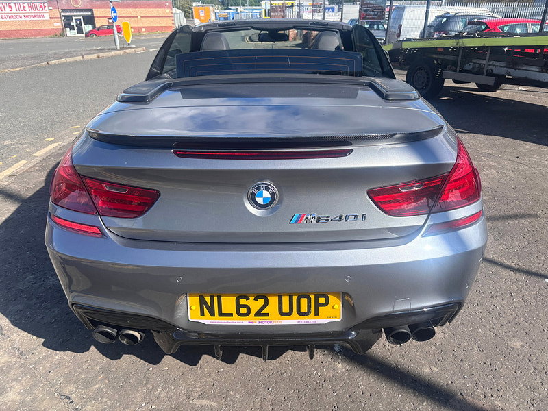 BMW 6 Series 3.0 640i M Sport Convertible 2dr Petrol Steptronic Euro 5 (s/s) (320 ps) 2dr Automatic 2026