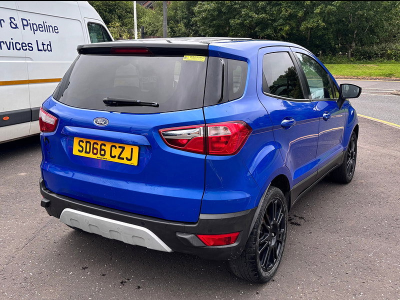 Ford EcoSport 1.0T EcoBoost Titanium S SUV 5dr Petrol Manual 2WD Euro 6 (s/s) (140 ps) 5dr Manual 2026