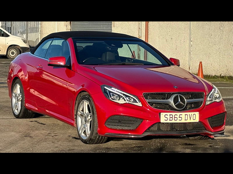 Mercedes-Benz E-Class 2.1L E220 BLUETEC AMG LINE PREMIUM Convertible 2dr Diesel Automatic Euro 6 (174 bhp) 2dr Automatic 2026
