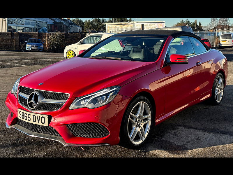 Mercedes-Benz E-Class 2.1L E220 BLUETEC AMG LINE PREMIUM Convertible 2dr Diesel Automatic Euro 6 (174 bhp) 2dr Automatic 2026