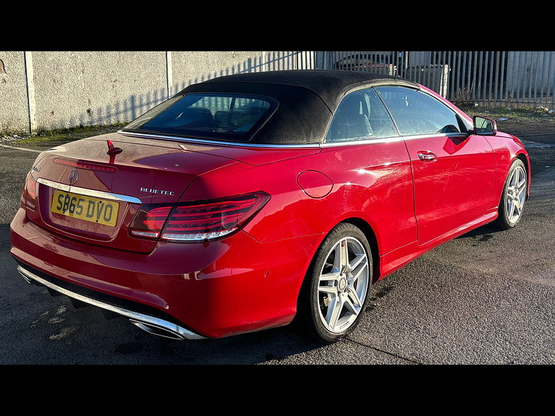 Mercedes-Benz E-Class 2.1L E220 BLUETEC AMG LINE PREMIUM Convertible 2dr Diesel Automatic Euro 6 (174 bhp) 2dr Automatic 2026