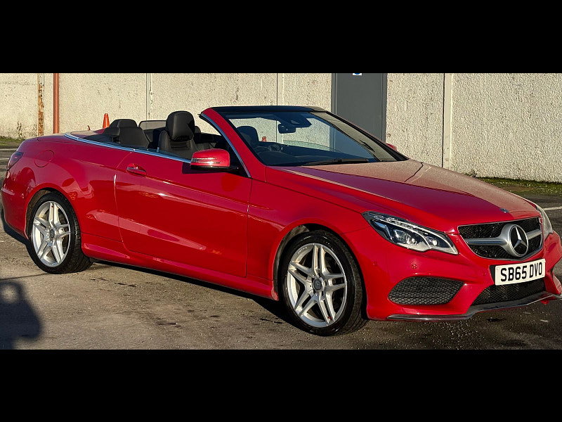 Mercedes-Benz E-Class 2.1L E220 BLUETEC AMG LINE PREMIUM Convertible 2dr Diesel Automatic Euro 6 (174 bhp) 2dr Automatic 2026