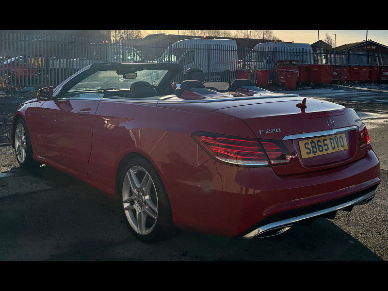 Mercedes-Benz E-Class 2.1L E220 BLUETEC AMG LINE PREMIUM Convertible 2dr Diesel Automatic Euro 6 (174 bhp) 2dr Automatic 2026