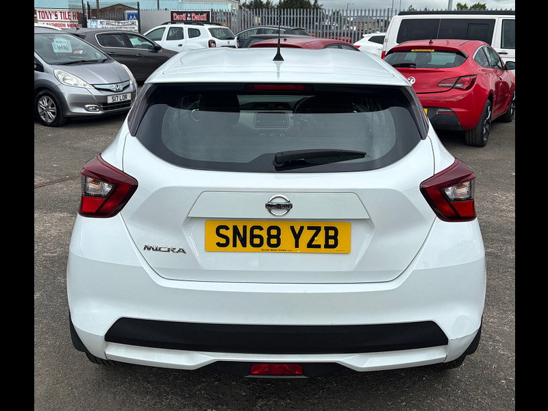 Nissan Micra 1.0L Visia Hatchback 5dr Petrol Manual Euro 6 (70 bhp) 5dr Manual 2026