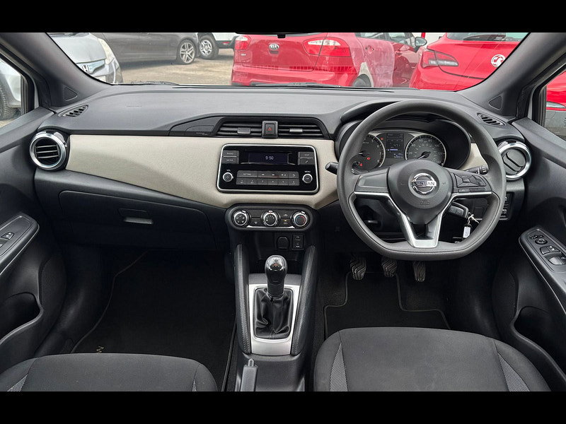 Nissan Micra 1.0L Visia Hatchback 5dr Petrol Manual Euro 6 (70 bhp) 5dr Manual 2026