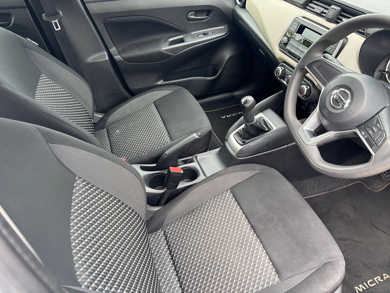 Nissan Micra 1.0L Visia Hatchback 5dr Petrol Manual Euro 6 (70 bhp) 5dr Manual 2026