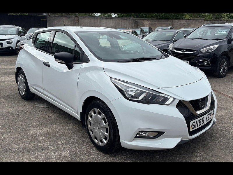 Nissan Micra 1.0L Visia Hatchback 5dr Petrol Manual Euro 6 (70 bhp) 5dr Manual 2026