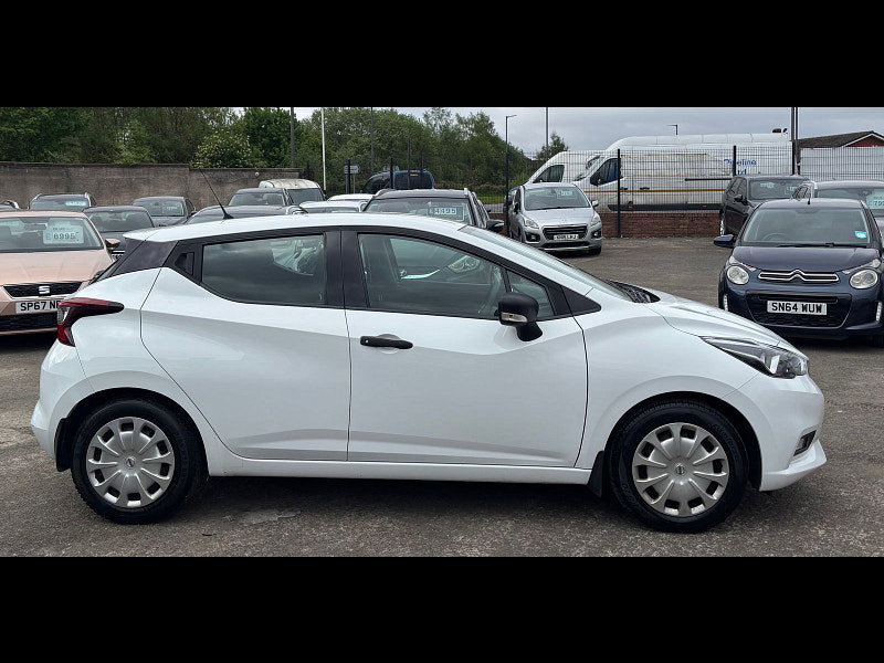 Nissan Micra 1.0L Visia Hatchback 5dr Petrol Manual Euro 6 (70 bhp) 5dr Manual 2026