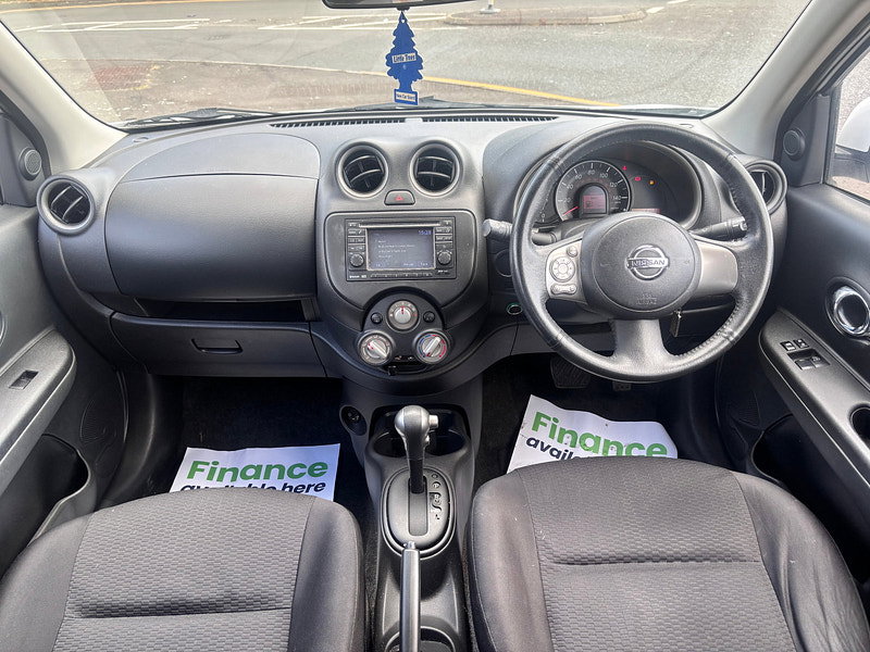 Nissan Micra 1.2 12V Acenta Hatchback 5dr Petrol CVT Euro 5 (80 ps) 5dr Automatic 2026
