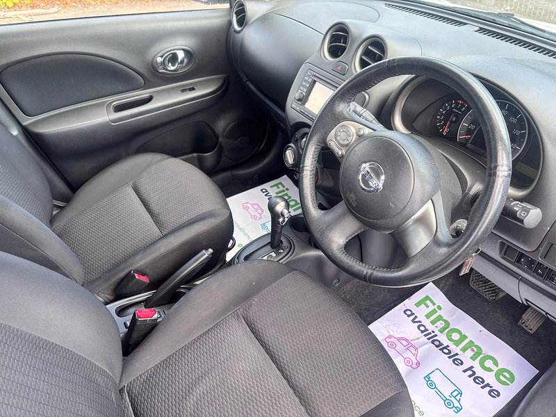 Nissan Micra 1.2 12V Acenta Hatchback 5dr Petrol CVT Euro 5 (80 ps) 5dr Automatic 2026