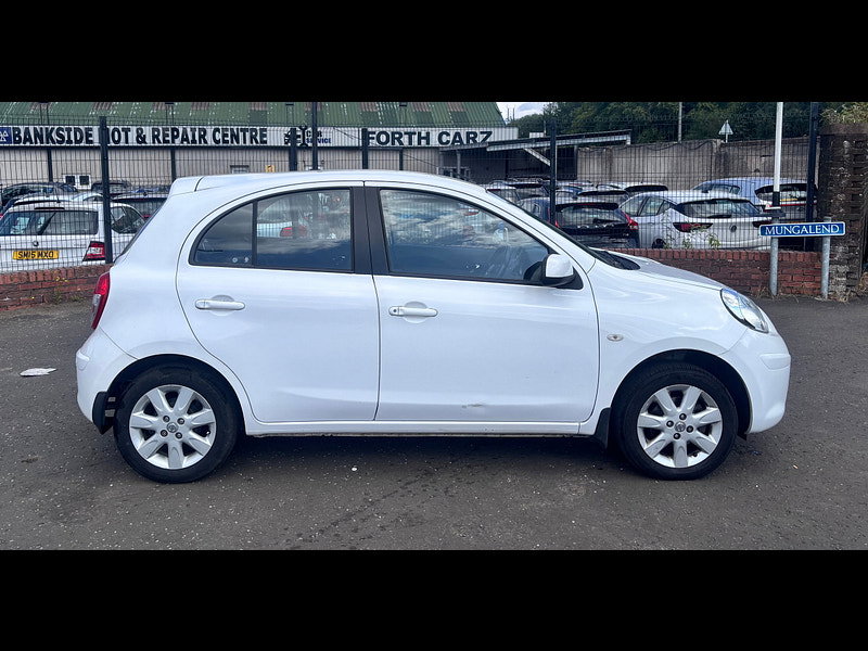 Nissan Micra 1.2 12V Acenta Hatchback 5dr Petrol CVT Euro 5 (80 ps) 5dr Automatic 2026