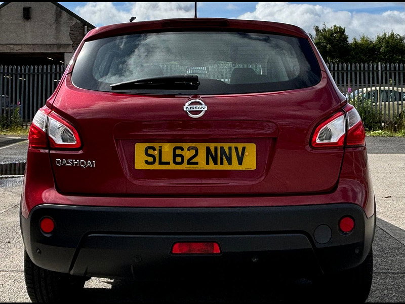 Nissan Qashqai 1.6L ACENTA SUV 5dr Petrol Manual Euro 5 (117 bhp) 5dr Manual 2026