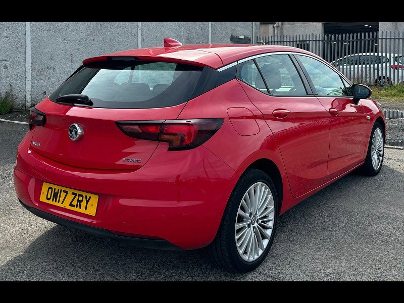 Vauxhall Astra 1.4L ELITE NAV Hatchback 5dr Petrol Manual Euro 6 (148 bhp) 5dr Manual 2026