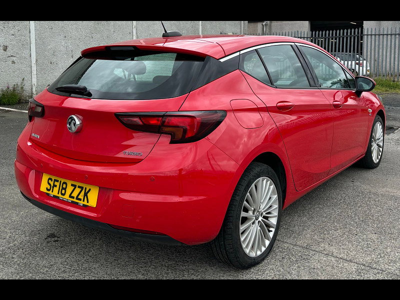 Vauxhall Astra 1.4L ELITE Hatchback 5dr Petrol Manual Euro 6 (148 bhp) 5dr Manual 2026