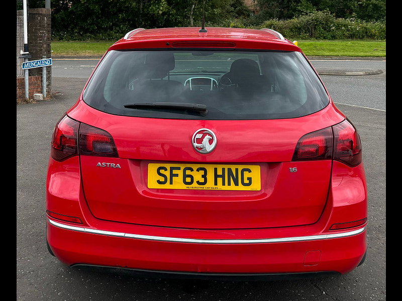 Vauxhall Astra 1.6L SRI Estate 5dr Petrol Manual Euro 5 (113 bhp) 5dr Manual 2026
