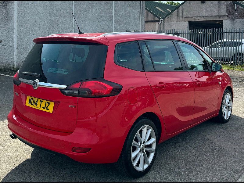 Vauxhall Zafira Tourer 2.0L SRI CDTI MPV 5dr Diesel Manual Euro 5 (162 bhp) 5dr Manual 2026