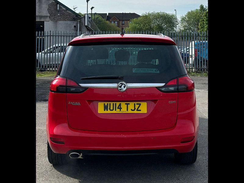 Vauxhall Zafira Tourer 2.0L SRI CDTI MPV 5dr Diesel Manual Euro 5 (162 bhp) 5dr Manual 2026
