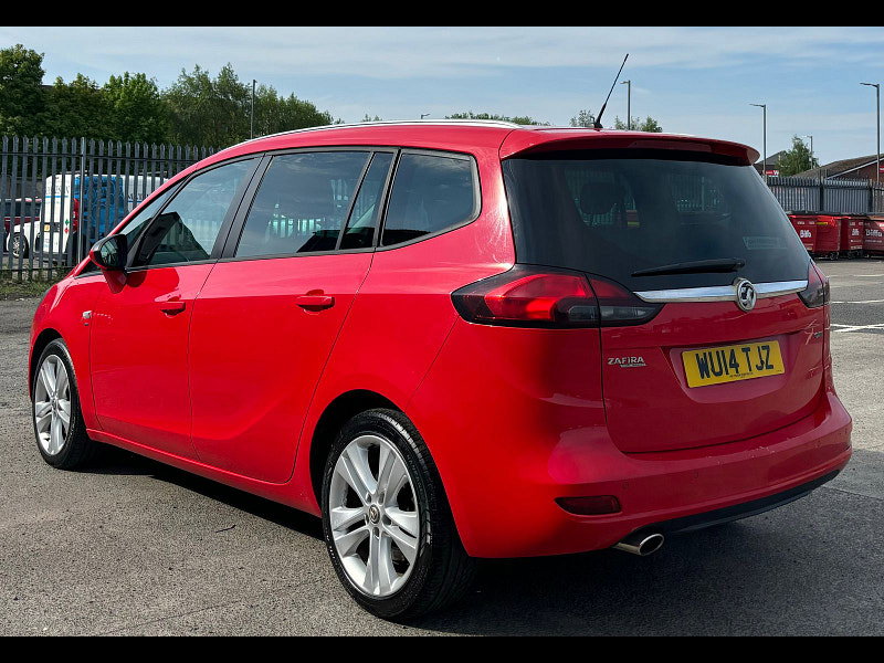 Vauxhall Zafira Tourer 2.0L SRI CDTI MPV 5dr Diesel Manual Euro 5 (162 bhp) 5dr Manual 2026