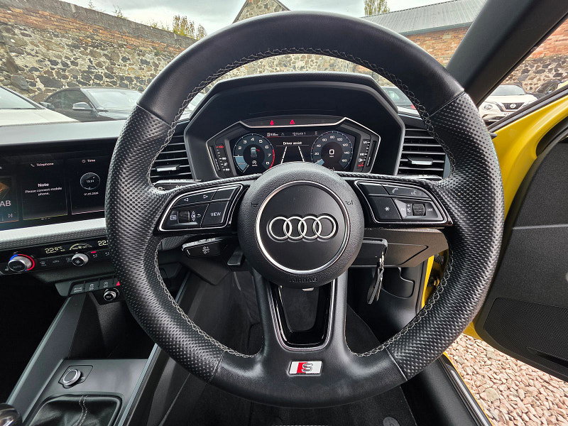 Audi A1 1.0 TFSI 30 S line Sportback 5dr Petrol Manual Euro 6 (s/s) (110 ps) 5dr Manual 2026