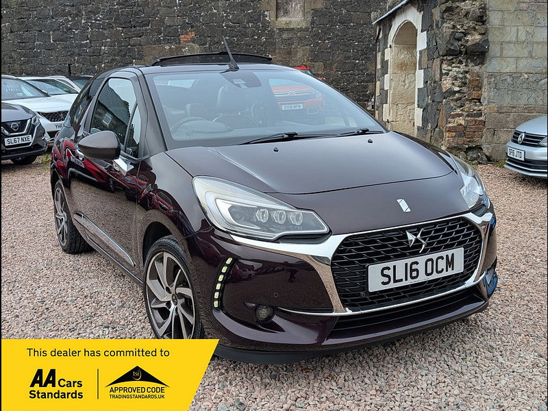 DS 3 1.6L DSPrestige THP S/S Convertible 2dr Petrol Manual Euro 6 (161 bhp) 2dr Manual 2026
