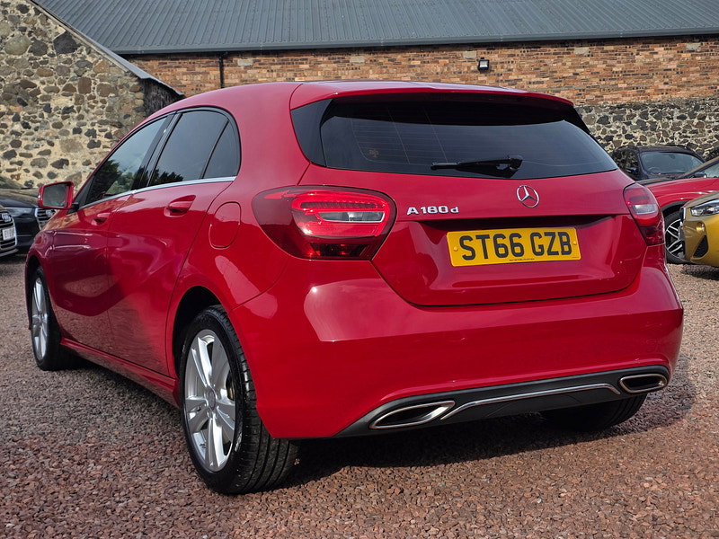 Mercedes-Benz A Class 1.5 A180d Sport Hatchback 5dr Diesel Manual Euro 6 (s/s) (109 ps) 5dr Manual 2026