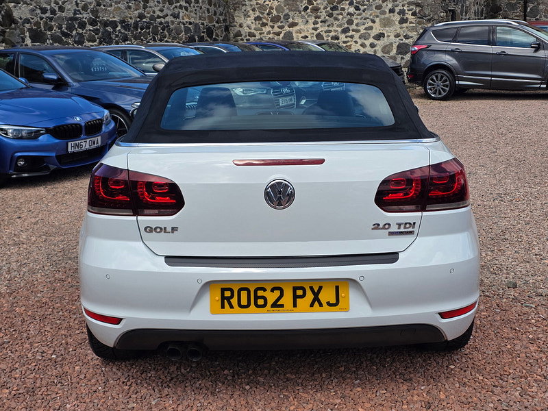 Volkswagen Golf 2.0 TDI BlueMotion Tech GT Cabriolet 2dr Diesel Manual Euro 5 (s/s) (140 ps) 2dr Manual 2026