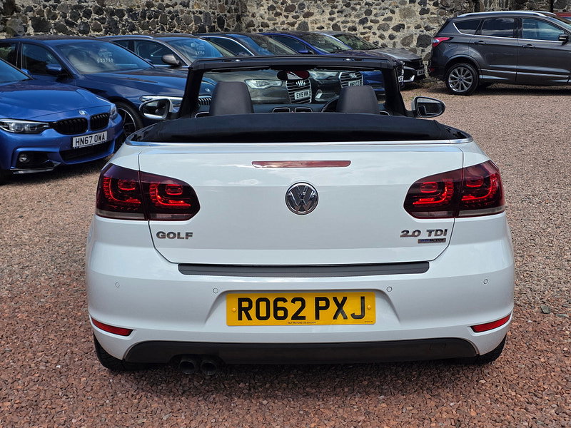 Volkswagen Golf 2.0 TDI BlueMotion Tech GT Cabriolet 2dr Diesel Manual Euro 5 (s/s) (140 ps) 2dr Manual 2026