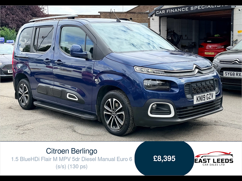 Citroen Berlingo 1.5 BlueHDi Flair M MPV 5dr Diesel Manual Euro 6 (s/s) (130 ps) 5dr Manual 2026