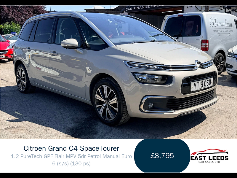 Citroen Grand C4 SpaceTourer 1.2 PureTech GPF Flair MPV 5dr Petrol Manual Euro 6 (s/s) (130 ps) 5dr Manual 2026