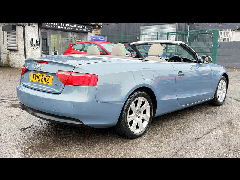 Audi A5 Cabriolet 2.0 TDI SE Convertible 2dr Diesel Manual Euro 5 (s/s) (170 ps) 2dr Manual 2026