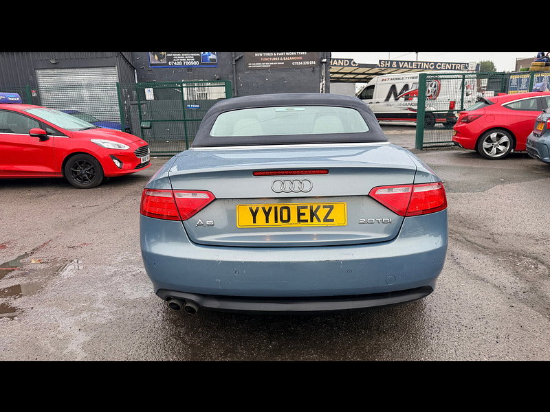 Audi A5 Cabriolet 2.0 TDI SE Convertible 2dr Diesel Manual Euro 5 (s/s) (170 ps) 2dr Manual 2026