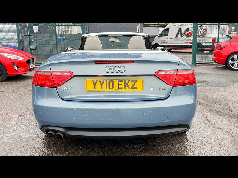Audi A5 Cabriolet 2.0 TDI SE Convertible 2dr Diesel Manual Euro 5 (s/s) (170 ps) 2dr Manual 2026