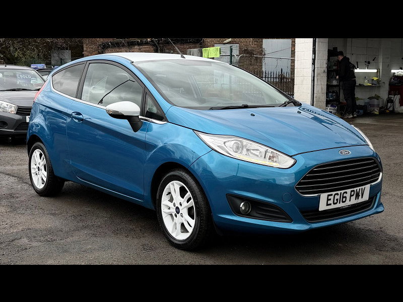 Ford Fiesta 1.0T EcoBoost Zetec Blue Edition Hatchback 3dr Petrol Manual Euro 6 (s/s) (100 ps) 3dr Manual 2026