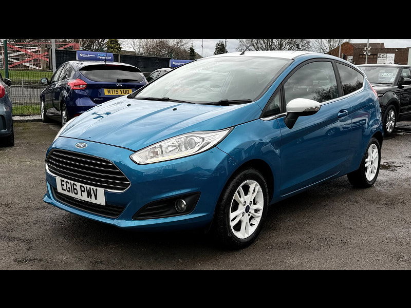 Ford Fiesta 1.0T EcoBoost Zetec Blue Edition Hatchback 3dr Petrol Manual Euro 6 (s/s) (100 ps) 3dr Manual 2026