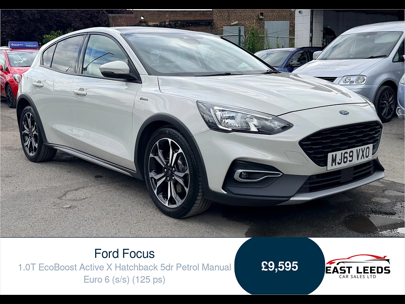 Ford Focus 1.0T EcoBoost Active X Hatchback 5dr Petrol Manual Euro 6 (s/s) (125 ps) 5dr Manual 2026