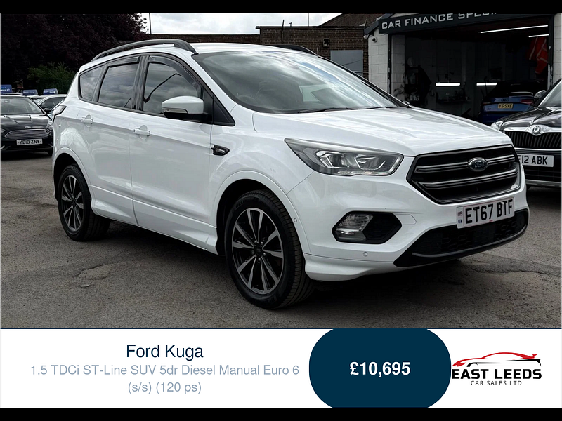 Ford Kuga 1.5 TDCi ST-Line SUV 5dr Diesel Manual Euro 6 (s/s) (120 ps) 5dr Manual 2026