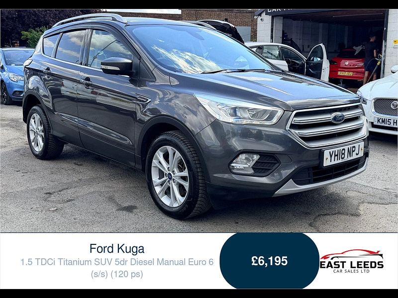 Ford Kuga 1.5 TDCi Titanium SUV 5dr Diesel Manual Euro 6 (s/s) (120 ps) 5dr Manual 2026