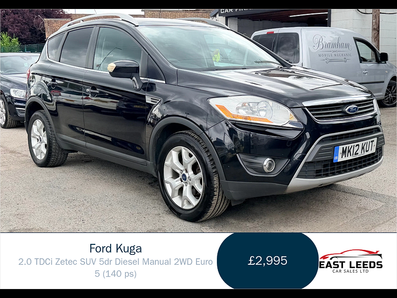 Ford Kuga 2.0 TDCi Zetec SUV 5dr Diesel Manual 2WD Euro 5 (140 ps) 5dr Manual 2026