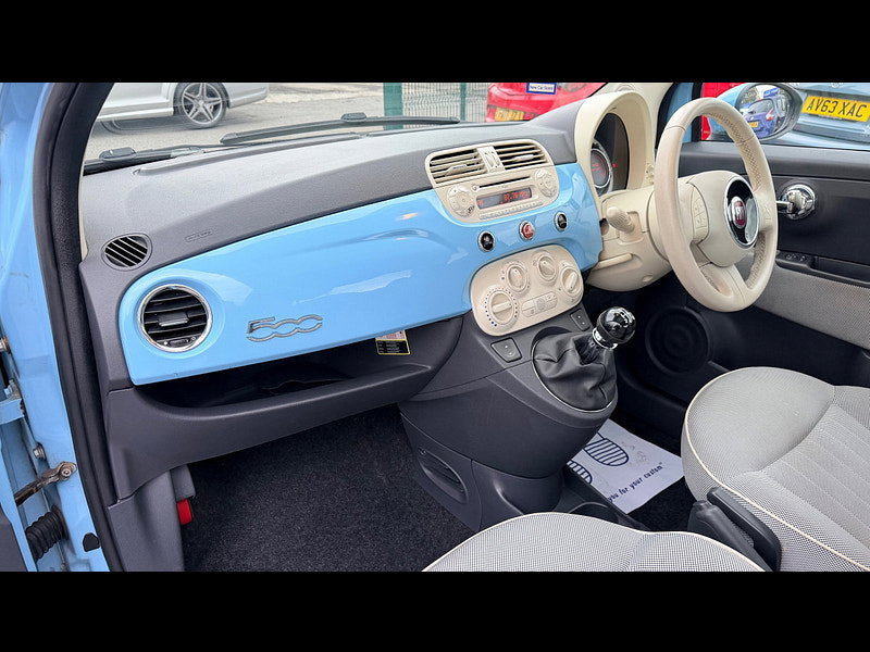 Fiat 500 1.2 Lounge Hatchback 3dr Petrol Manual Euro 5 (s/s) (69 bhp) 3dr Manual 2026