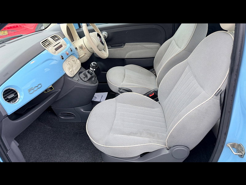 Fiat 500 1.2 Lounge Hatchback 3dr Petrol Manual Euro 5 (s/s) (69 bhp) 3dr Manual 2026