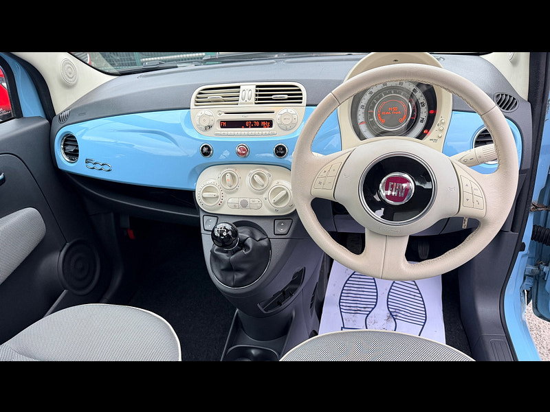 Fiat 500 1.2 Lounge Hatchback 3dr Petrol Manual Euro 5 (s/s) (69 bhp) 3dr Manual 2026