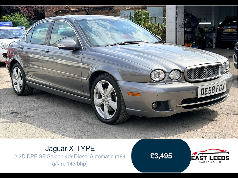 Jaguar X-TYPE 2.2D DPF SE Saloon 4dr Diesel Automatic (184 g/km, 143 bhp) 4dr Automatic 2026