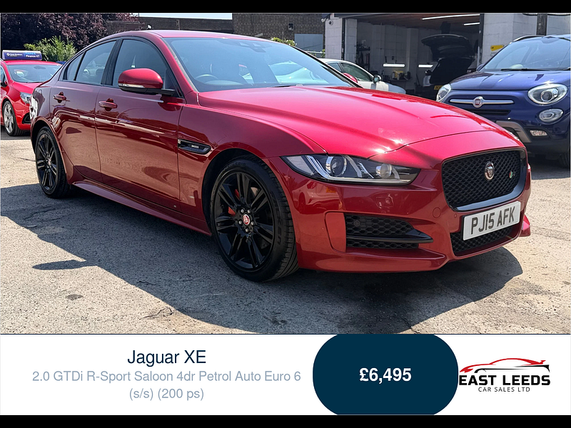 Jaguar XE 2.0 GTDi R-Sport Saloon 4dr Petrol Auto Euro 6 (s/s) (200 ps) 4dr Automatic 2026