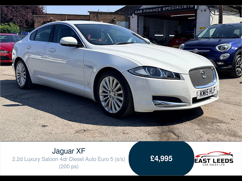 Jaguar XF 2.2d Luxury Saloon 4dr Diesel Auto Euro 5 (s/s) (200 ps) 4dr Automatic 2026