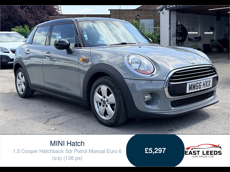 MINI Hatch 1.5 Cooper Hatchback 5dr Petrol Manual Euro 6 (s/s) (136 ps) 5dr Manual 2026