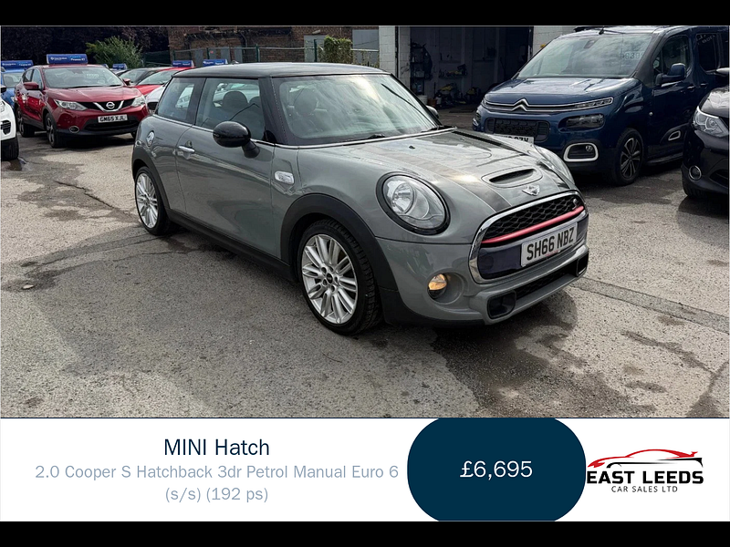 MINI Hatch 2.0 Cooper S Hatchback 3dr Petrol Manual Euro 6 (s/s) (192 ps) 3dr Manual 2026