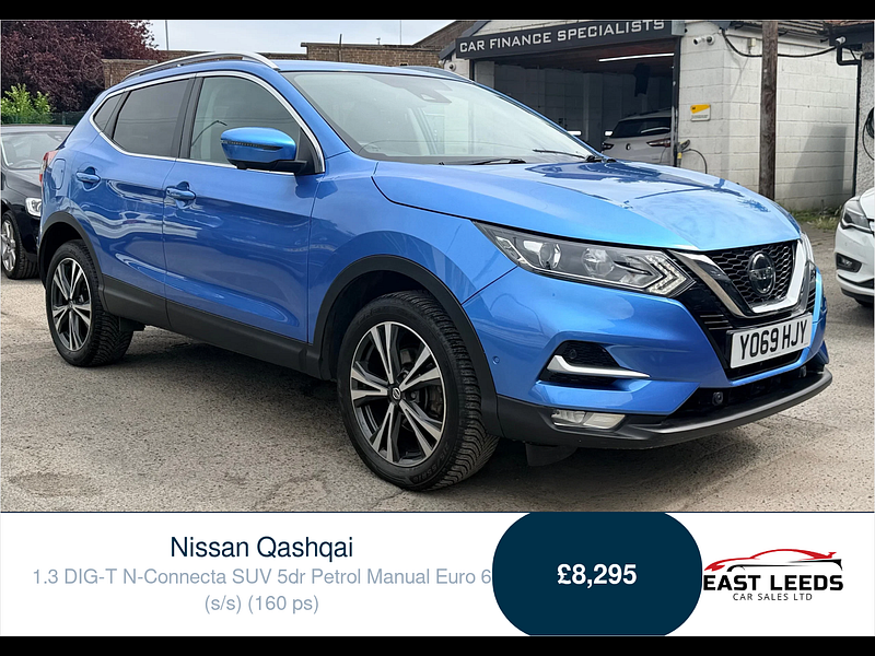 Nissan Qashqai 1.3 DIG-T N-Connecta SUV 5dr Petrol Manual Euro 6 (s/s) (160 ps) 5dr Manual 2026