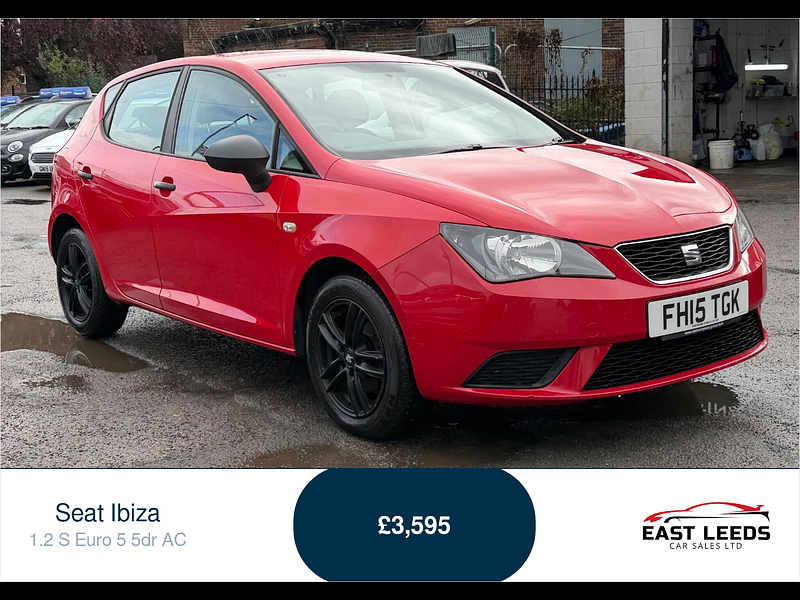 Seat Ibiza 1.2 S Euro 5 5dr AC 5dr Manual 2026